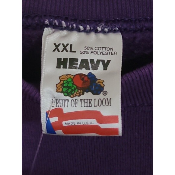 Vtg Fruit of the Loom FOTL Sweatshirt 2XL Black Hills South Dakota Made in USA - Picture 11 of 16